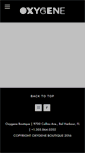 Mobile Screenshot of oxygeneboutique.com